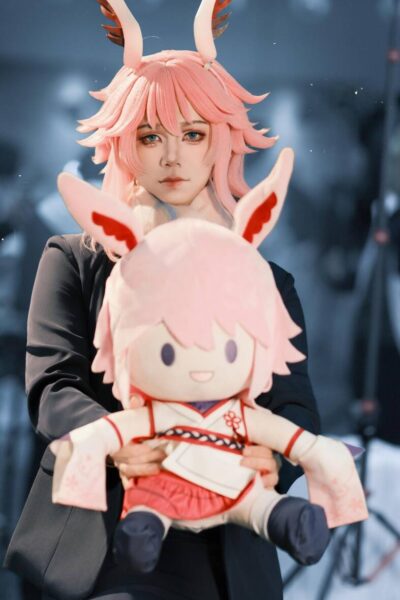 coser@樱荣 八重樱 cos 漫展返图~