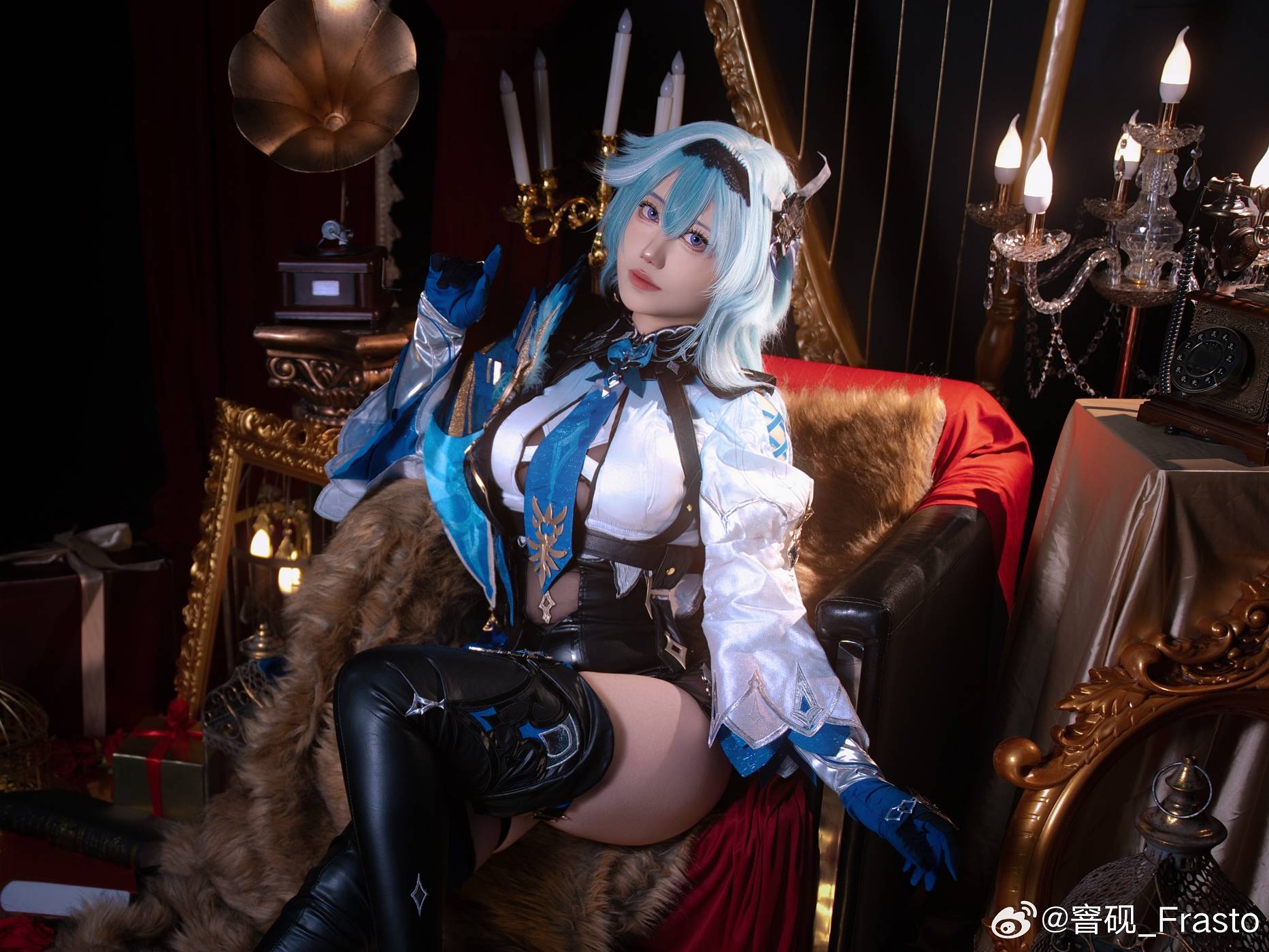 「原神」优菈cosplay