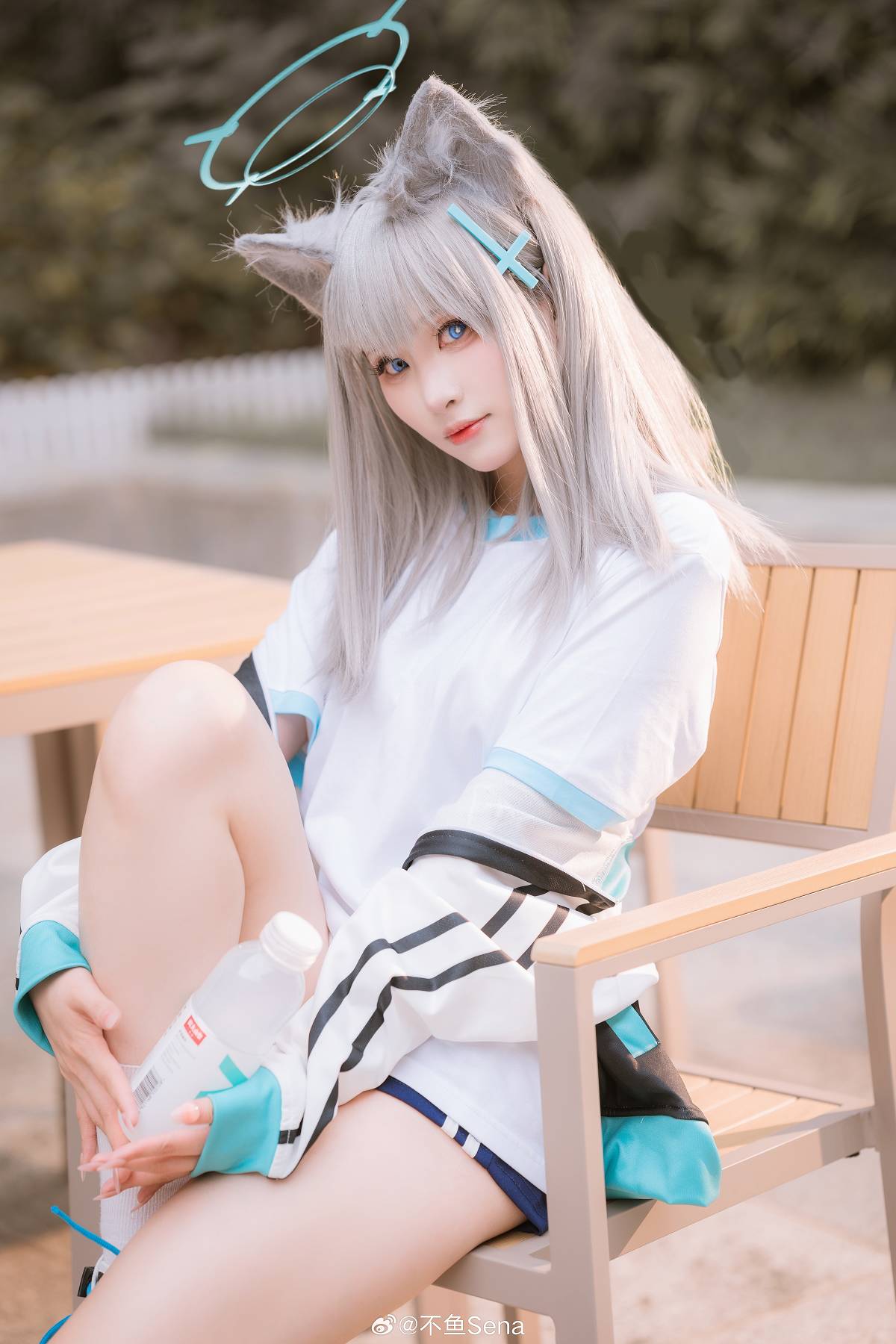 「蔚蓝档案」砂狼白子cosplay