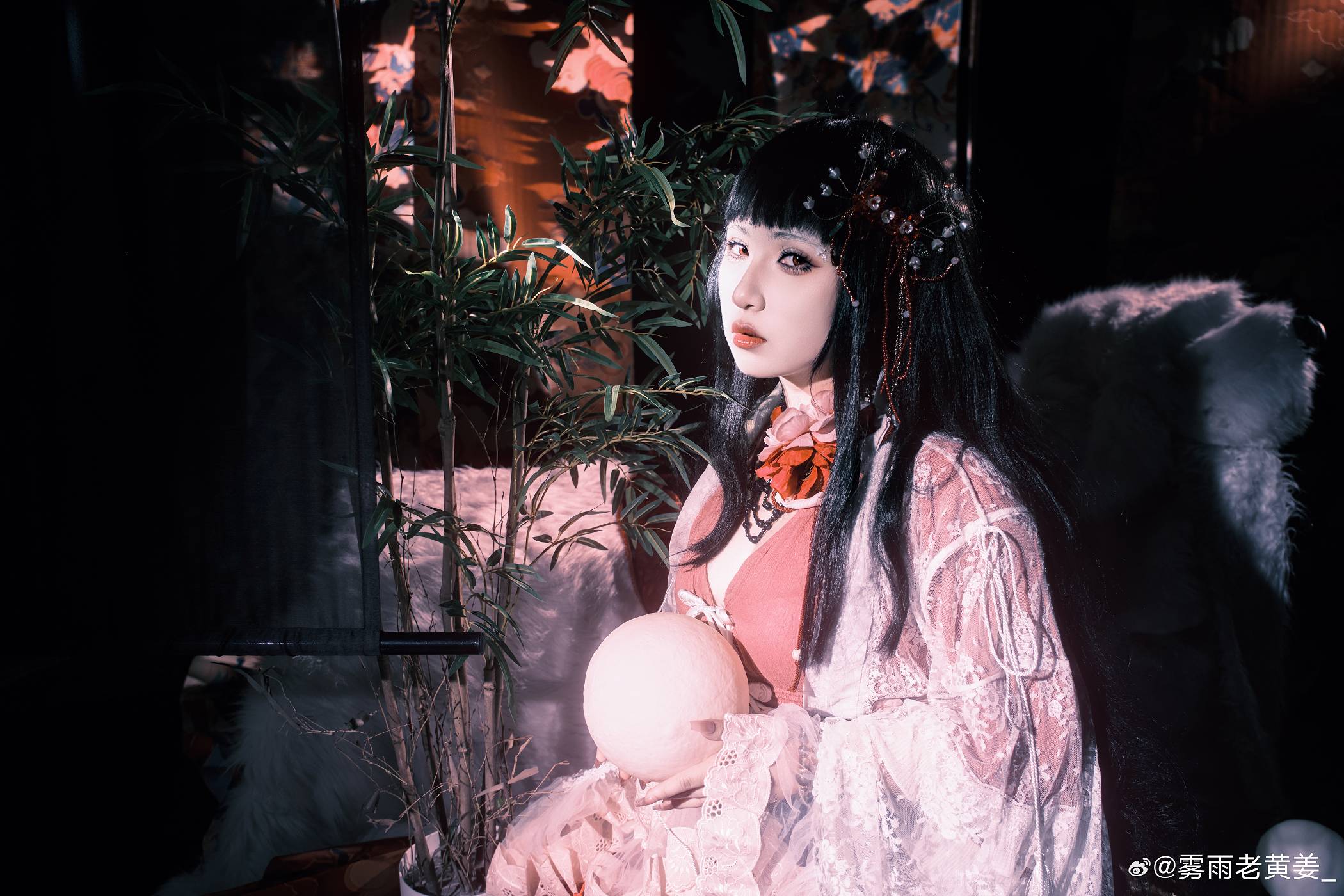 「东方project」蓬莱山辉夜cosplay