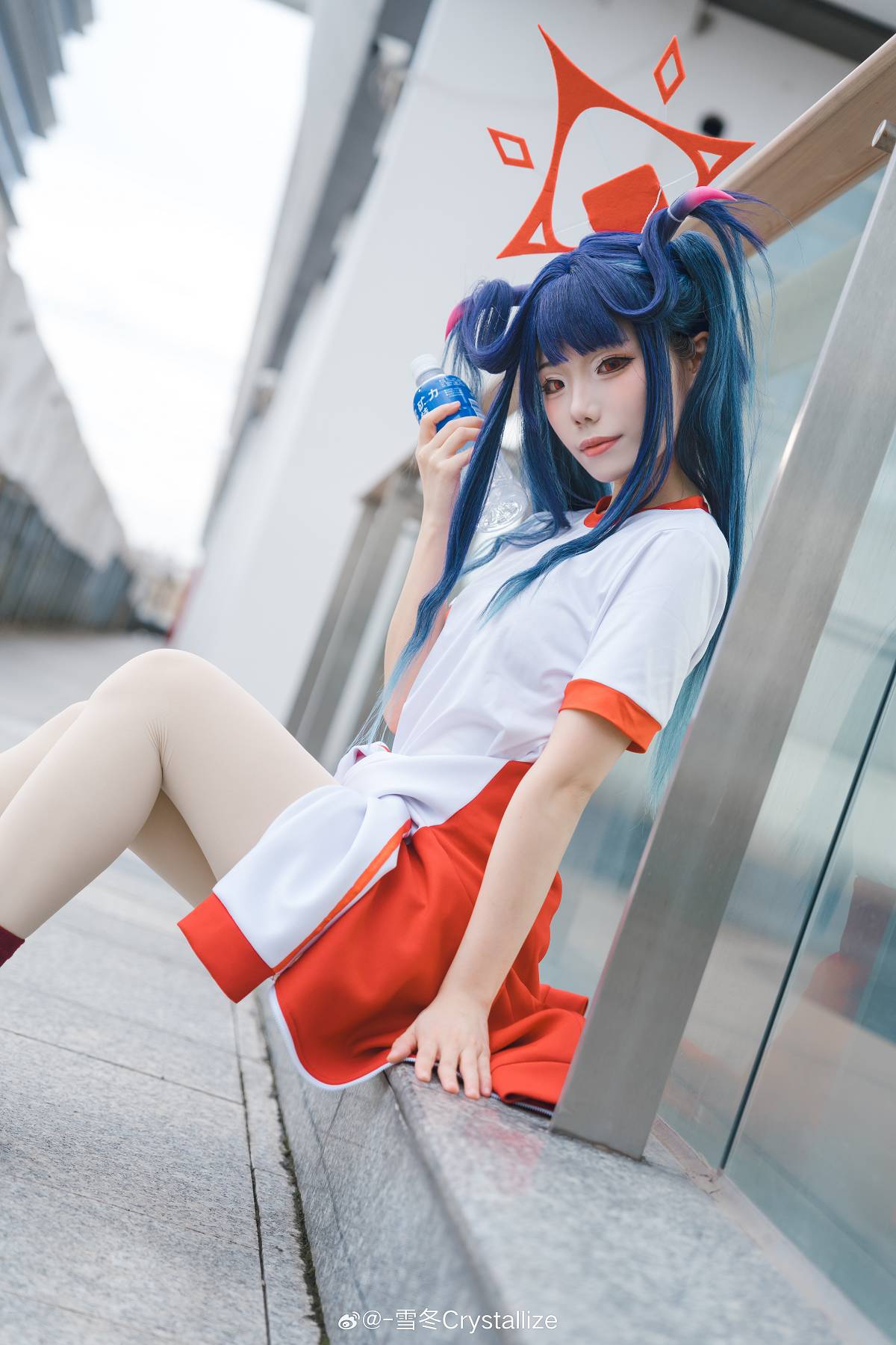 「蔚蓝档案」枫香 cosplay